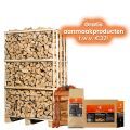 Hele pallet brandhout naar keuze + gratis aanmaakpakket t.w.v. €32                            