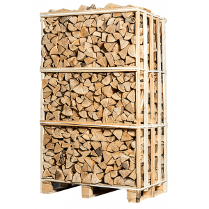 Palette de bois de chauffage en hêtre séché au four 25-33cm 
