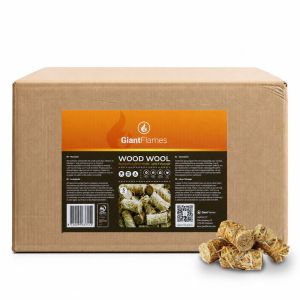 Giant Flames aanmaakwol doos ca. 415 stuks (5kg)