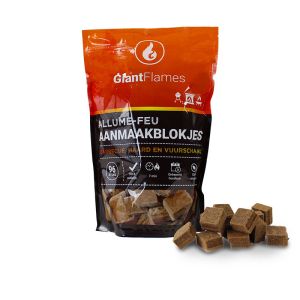Giant Flames aanmaakblokjes zak 96 stuks