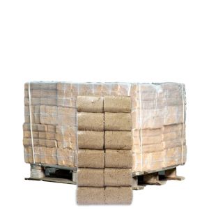 RUF briketten halve pallet 48 pakken x 10 kg (480 kg)