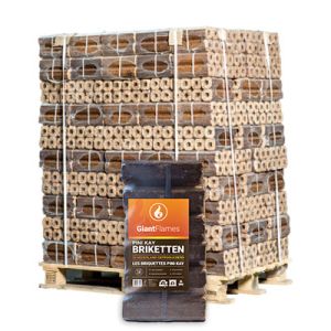 Pini Kay briketten (NL) pallet 96 zakken x 10 kg (960 kg)