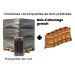 Palette de briquettes de nuit + 5 sacs de bois d'allumage offerts