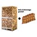 Hele pallet berkenhout + gratis 5 zakken aanmaakhout