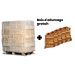 Palette complète de briquettes RUF + 5 sacs de bois d'allumage gratuits