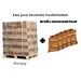 Hele pallet houtbriketten + gratis 5 zakken aanmaakhout