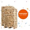 2 hele pallets brandhout naar keuze + gratis aanmaakpakket t.w.v. €61,50