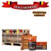 Demi-palette de briquettes de bois au choix + un allume-feu gratuit 