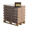 Ronde beuk briketten pallet 96 pakken x 10kg (960kg)