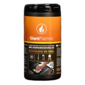 Giant Flames Lingettes nettoyantes pour barbecue