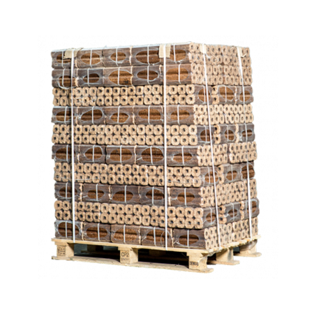 Pini Kay briquettes (Import) palette 96 sacs x 10 kg b-choice main product photo
