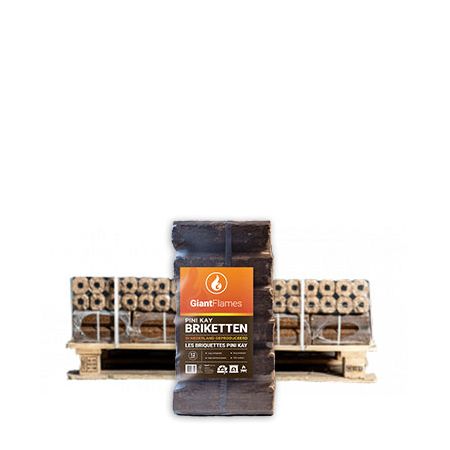 Briquettes Pini Kay (NL) 15 sacs x 10 kg (150 kg) main product photo