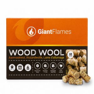 Giant Flames laine d'allumage 48 pièces