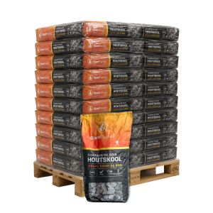 Palette Giant Flames charbon de bois 44 sacs x 10kg (440kg)