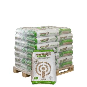 Demi-palette Wonderspan de granulés de bois 35 sacs x 15 kg (525 kg)