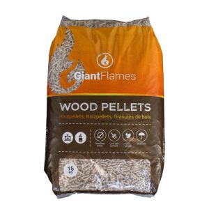 Giant Flames de granulés de bois sac 15 kg