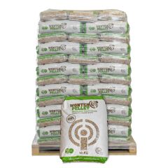 Palette Wonterspan de granul&eacute;s de bois 65 sacs x 15 kg (975kg)