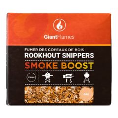 Giant Flames Rookhout snippers Eik Vooraanzicht