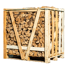 Halve pallet ovegedroogd berken/essen haardhout mix