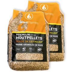 Giant Flames houtpellets 35 zakken a 15 kg
