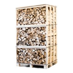 Hele pallet ovengedroogd gekloofd haagbeuk haardhout 33cm