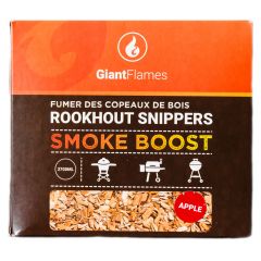 Giant Flames Rookhout snippers Apple Vooraanzicht