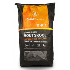 Giant Flames Low & Slow houtskool 10 kg voorkant