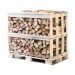 Demi-palette de bois de chauffage de charme séché au four