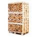 Palette de bois de chauffage en chêne séché au four 33cm