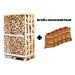 Hele pallet acacia brandhout + gratis 5 zakken aanmaakhout