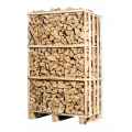 Pallet ovengedroogd essen brandhout