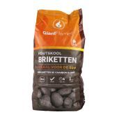 Giant Flames BBQ houtskool briketten zak 10kg