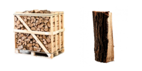 Brandhout halve pallet eikenhout