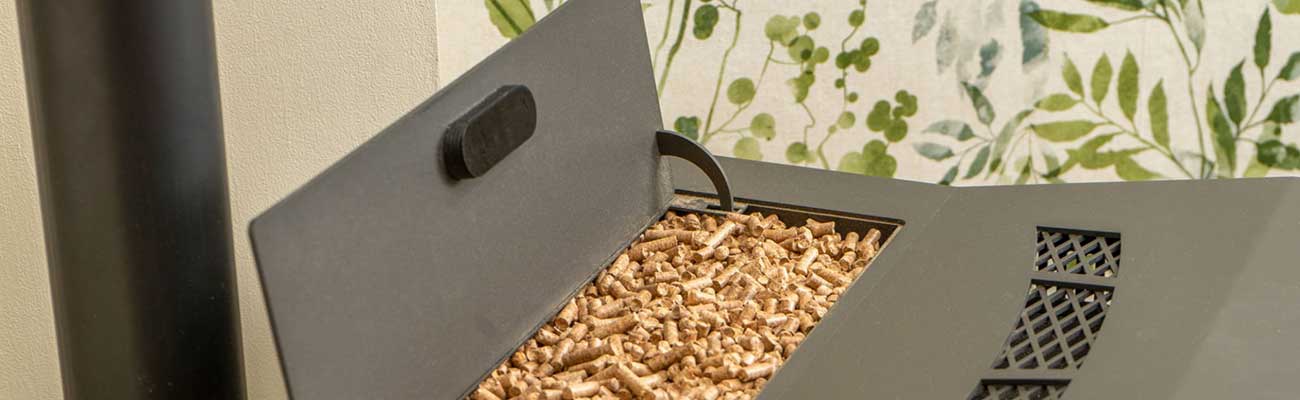 Witte pellets voor pelletkachel Brandhout Gigant