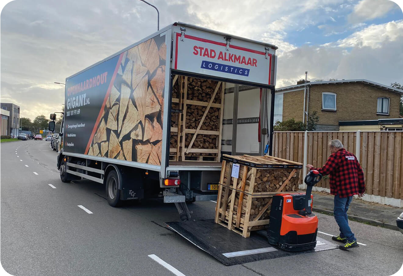 Livraison de bois de chauffage