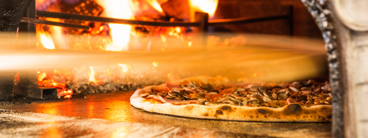 Pizza hout voor pizza oven
